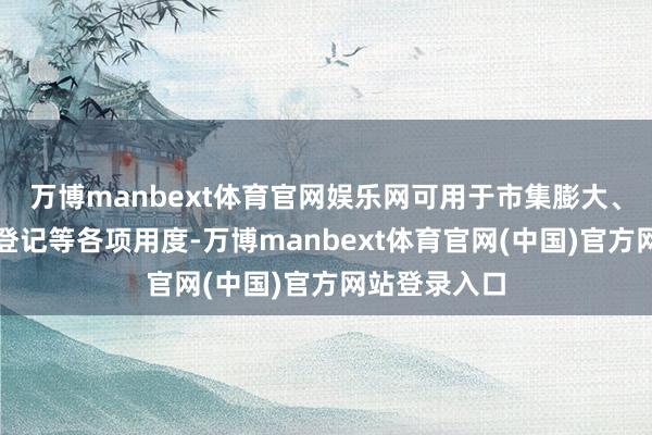 万博manbext体育官网娱乐网可用于市集膨大、销售、注册登记等各项用度-万博manbext体育官网(中国)官方网站登录入口